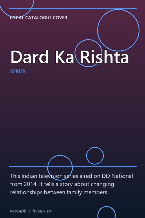 Dard Ka Rishta poster