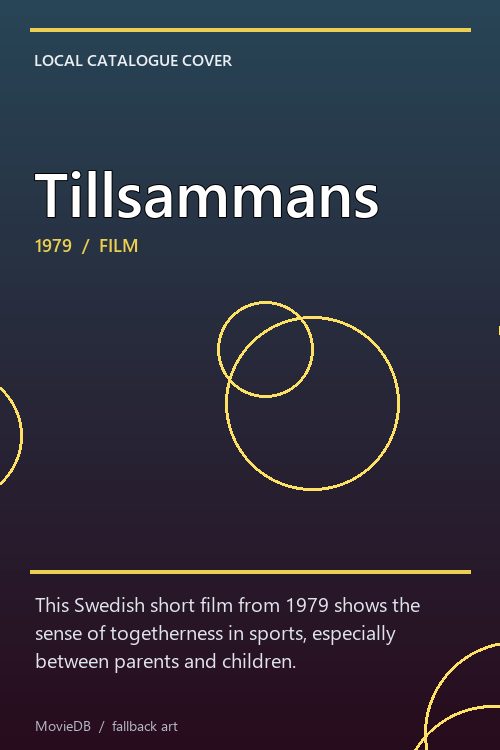 Tillsammans poster