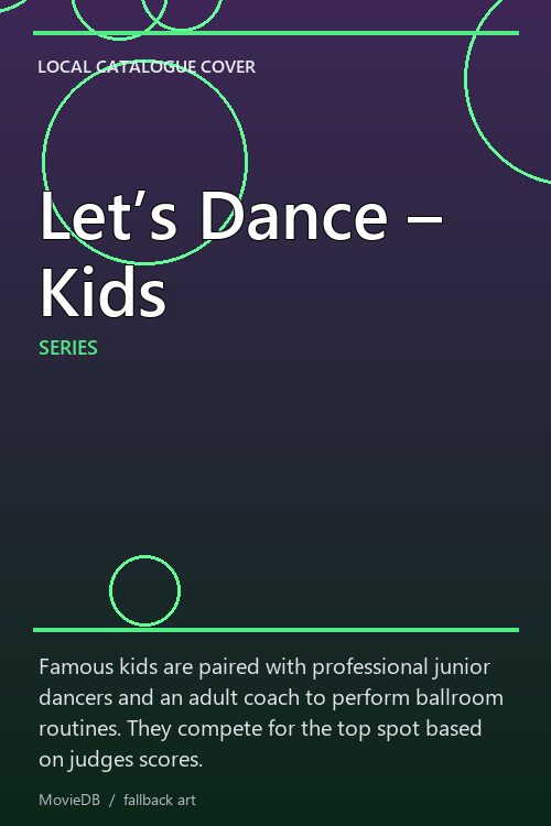 Let’s Dance – Kids poster