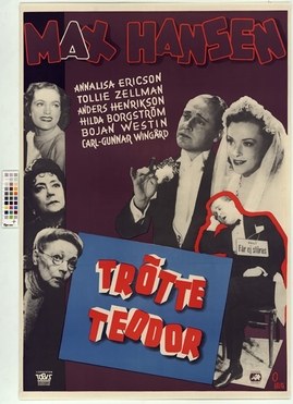 Tired Theodore poster