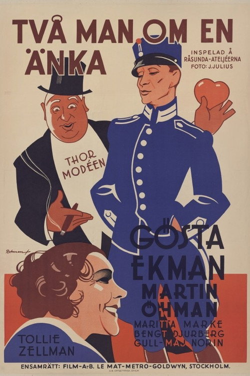 Two Men and a Widow poster
