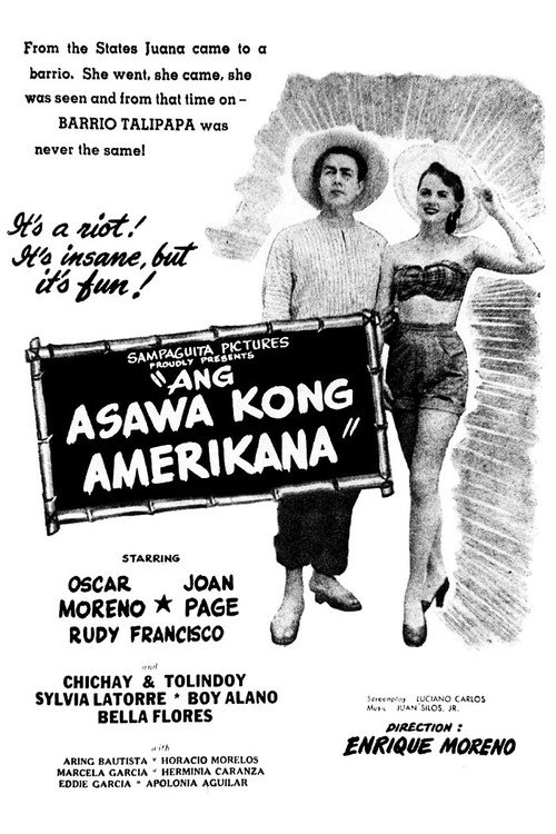 Ang asawa kong Amerikana poster