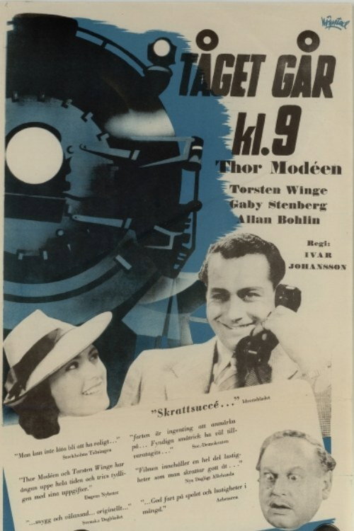 The Train Leaves at Nine poster