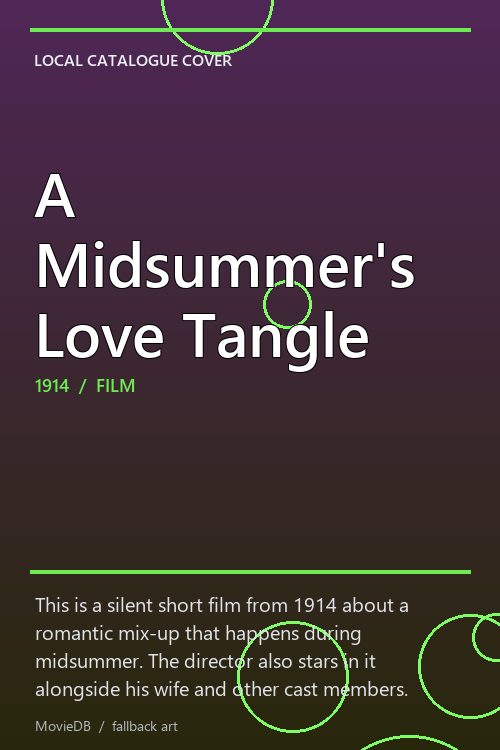 A Midsummer's Love Tangle poster