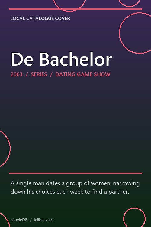 De Bachelor poster
