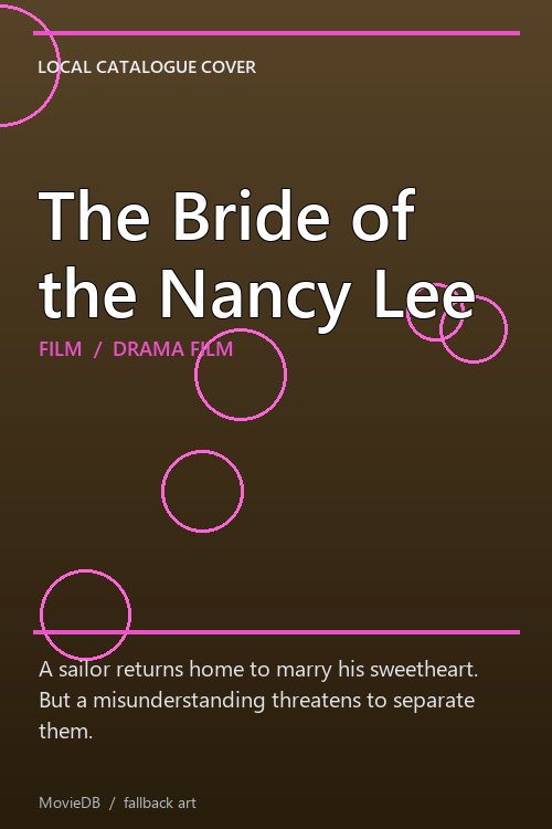 The Bride of the Nancy Lee poster