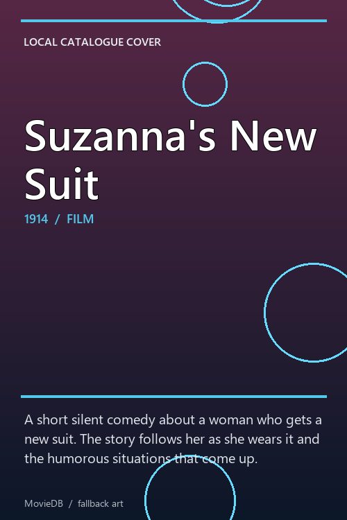 Suzanna's New Suit poster