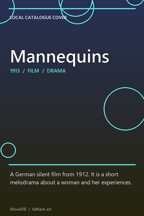 Mannequins poster