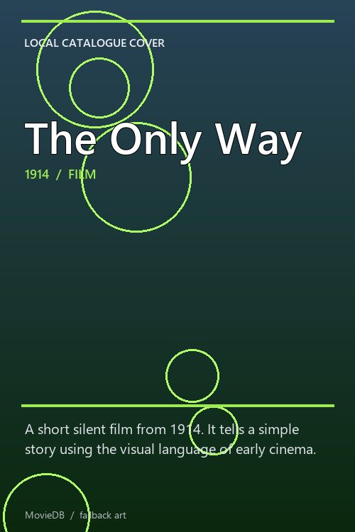 The Only Way poster