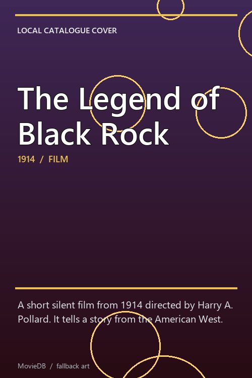 The Legend of Black Rock poster