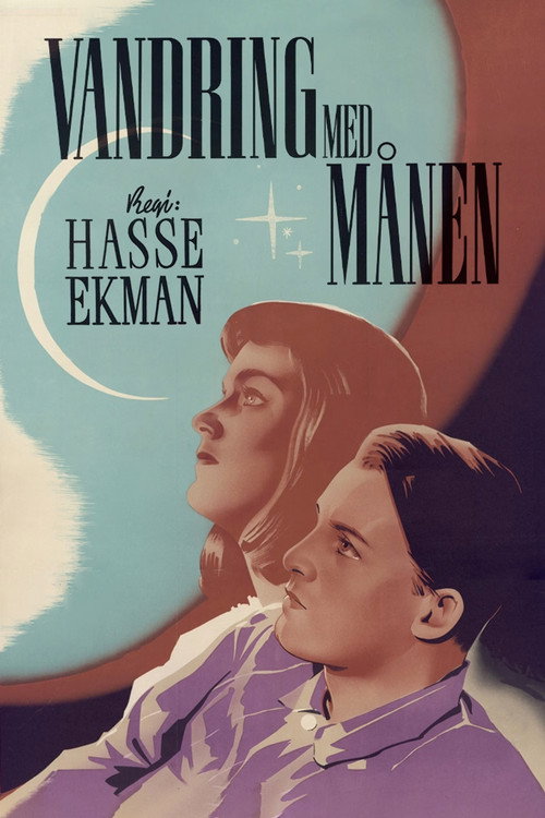 Vandring med månen poster