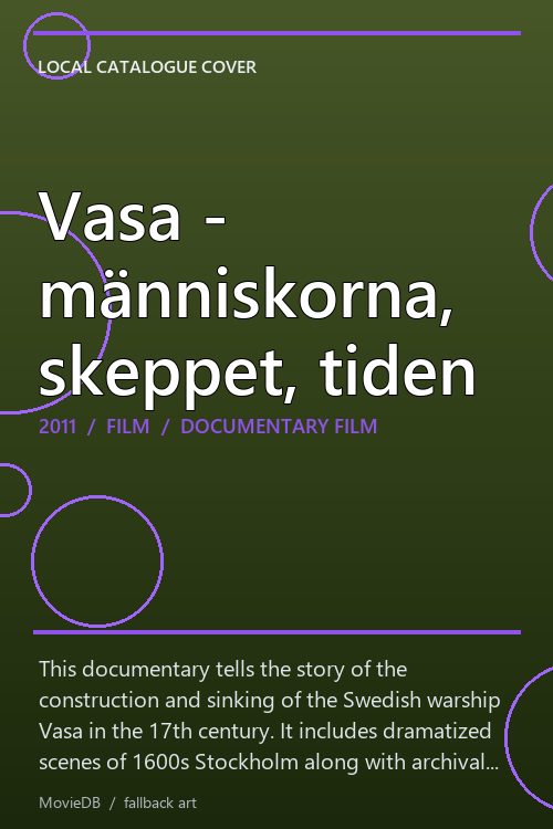 Vasa - människorna, skeppet, tiden poster