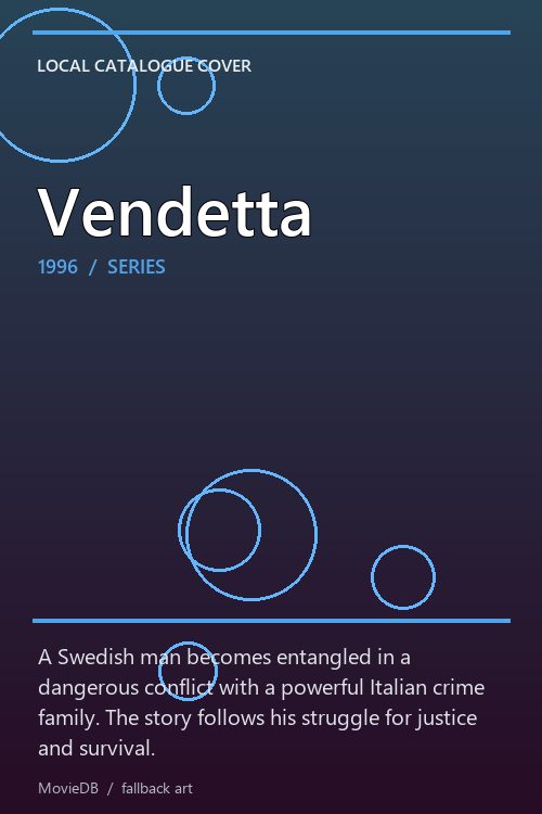 Vendetta poster