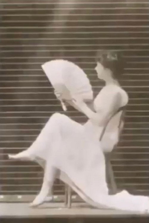 Woman Sitting Down poster