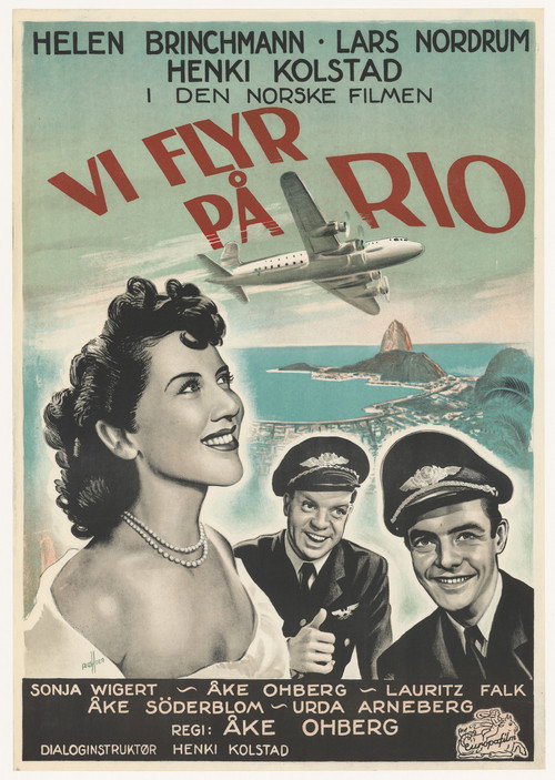 Vi flyr på Rio poster