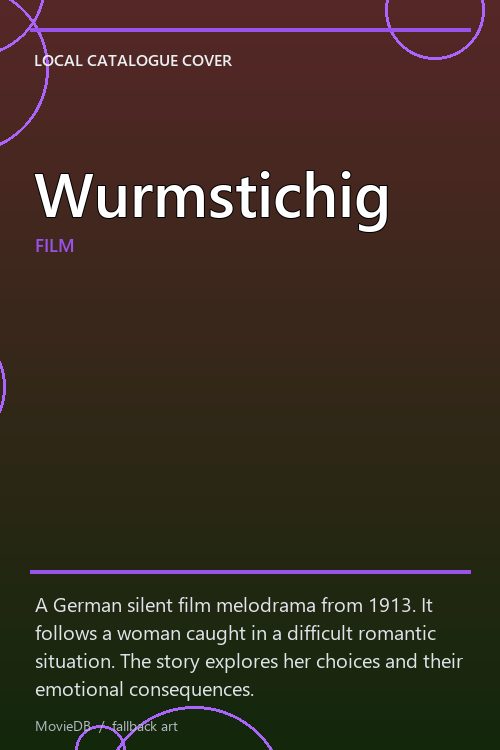 Wurmstichig poster