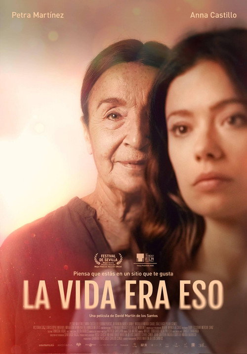 La vida era eso poster
