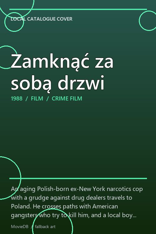 Zamknąć za sobą drzwi poster