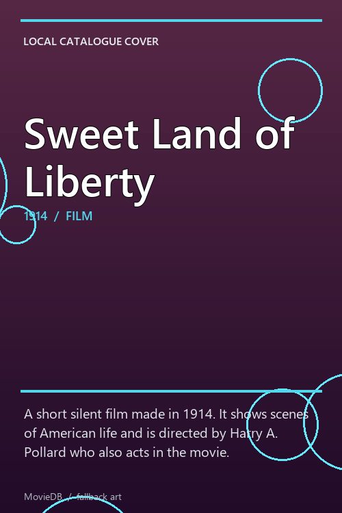 Sweet Land of Liberty poster