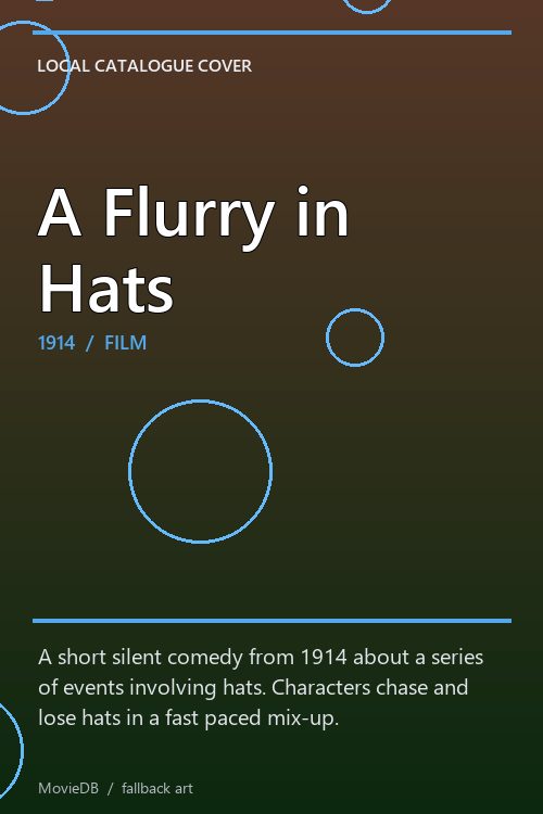 A Flurry in Hats poster