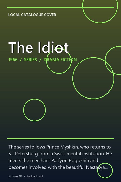 The Idiot poster