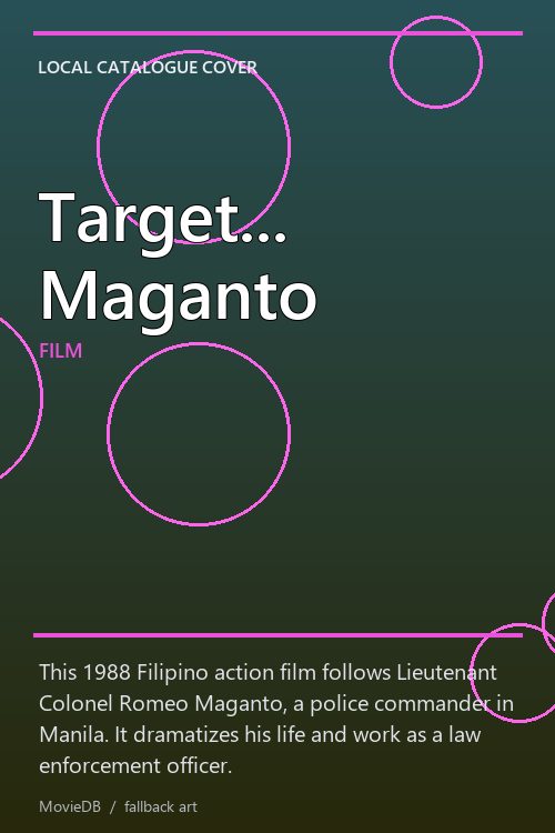 Target... Maganto poster