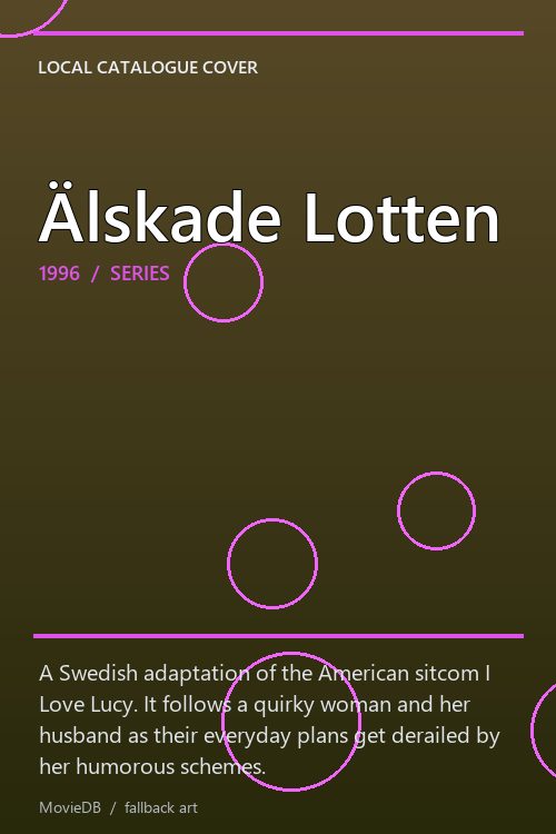 Älskade Lotten poster