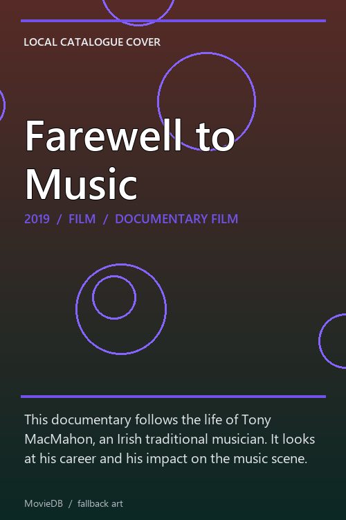 Farewell to Music poster