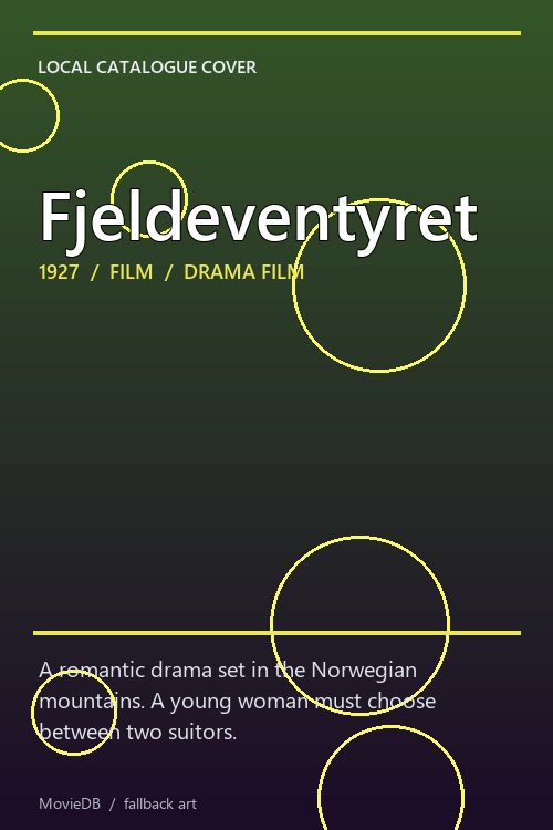 Fjeldeventyret poster