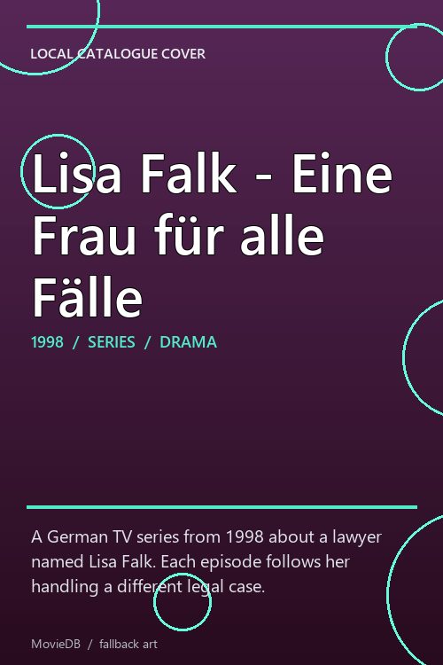 Lisa Falk - Eine Frau für alle Fälle poster