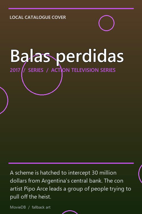 Balas perdidas poster
