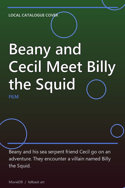 Beany and Cecil Meet Billy the Squid poster