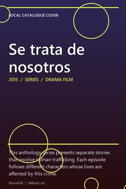 Se trata de nosotros poster