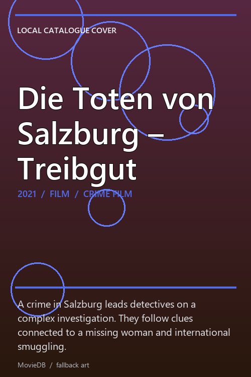 Die Toten von Salzburg – Treibgut poster