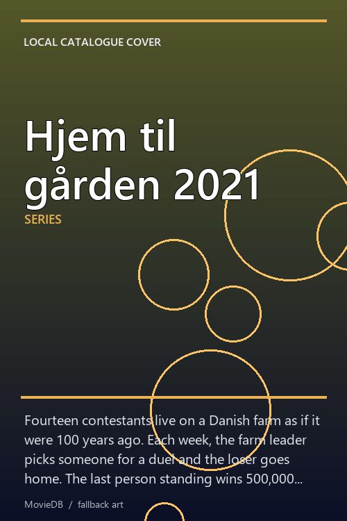 Hjem til gården 2021 poster