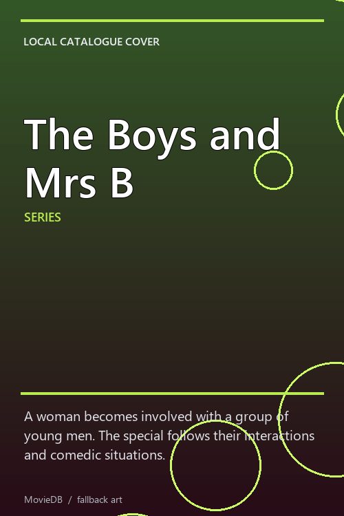 The Boys and Mrs B poster