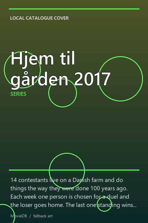Hjem til gården 2017 poster