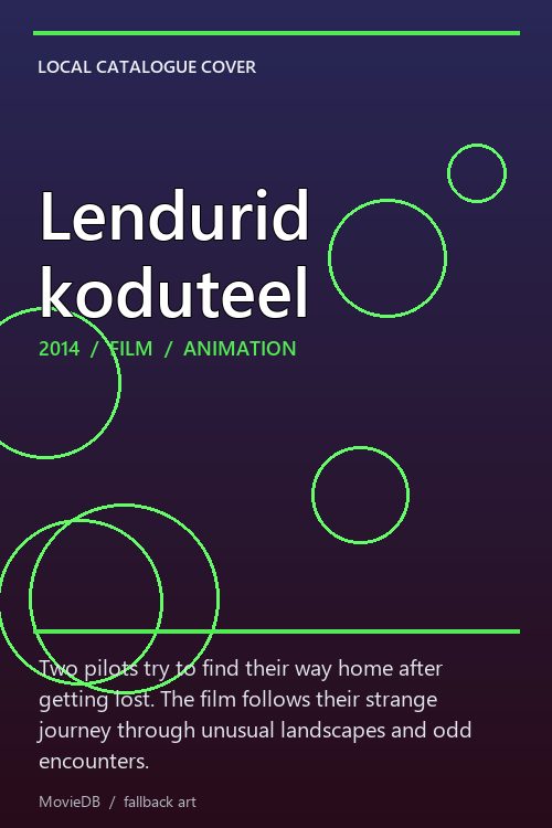 Lendurid koduteel poster