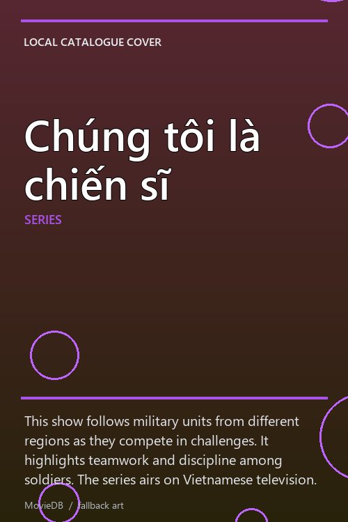 Chúng tôi là chiến sĩ poster
