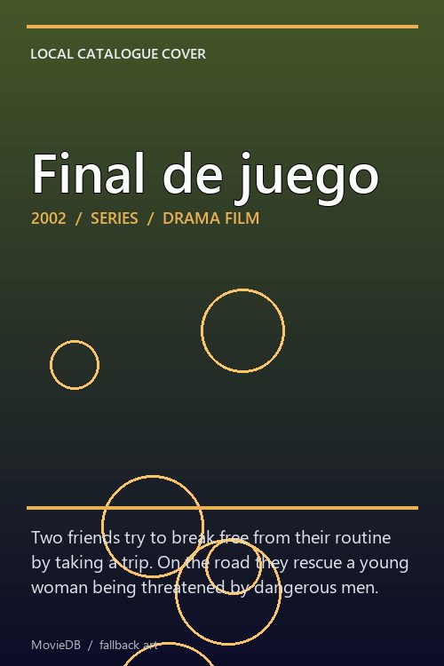 Final de juego poster