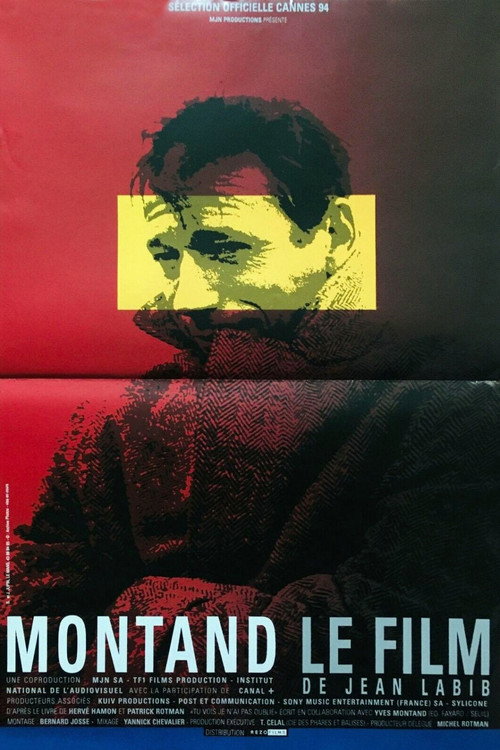 Montand, le film poster