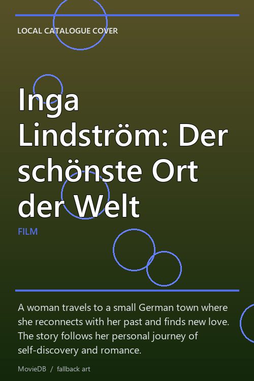 Inga Lindström: Der schönste Ort der Welt poster