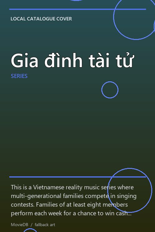 Gia đình tài tử poster
