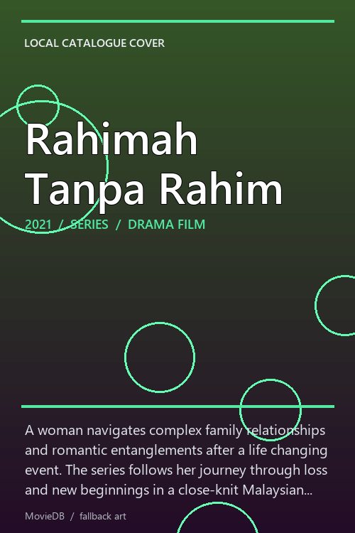 Rahimah Tanpa Rahim poster