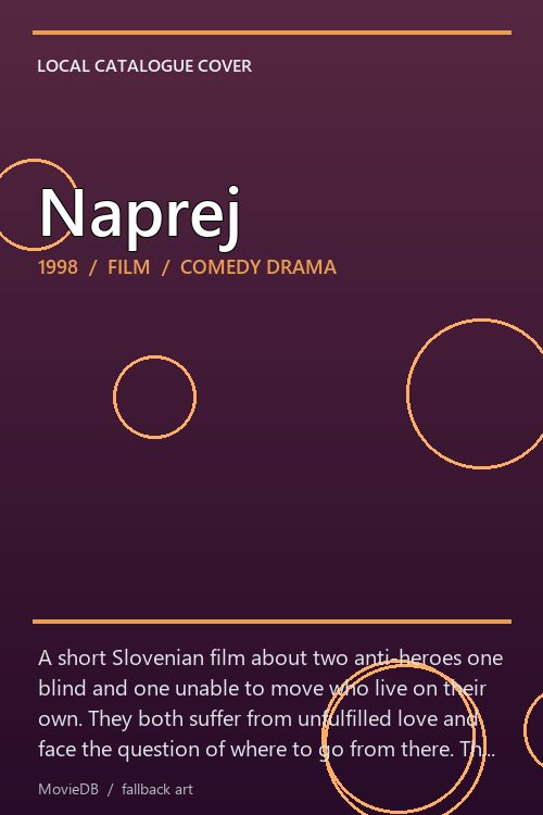 Naprej poster