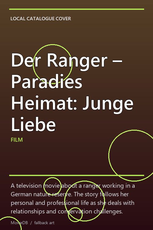 Der Ranger – Paradies Heimat: Junge Liebe poster