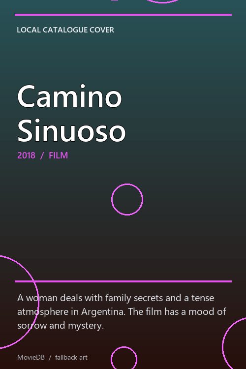 Camino Sinuoso poster