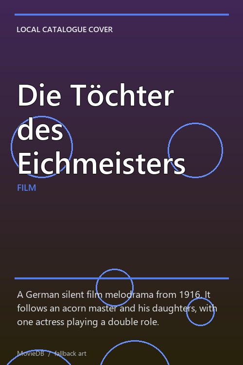 Die Töchter des Eichmeisters poster