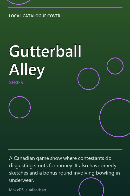Gutterball Alley poster