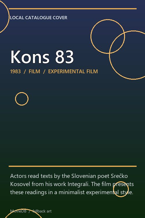 Kons 83 poster